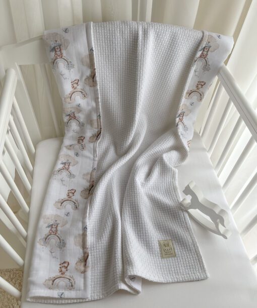 medvilninis pledukas kūdikiui