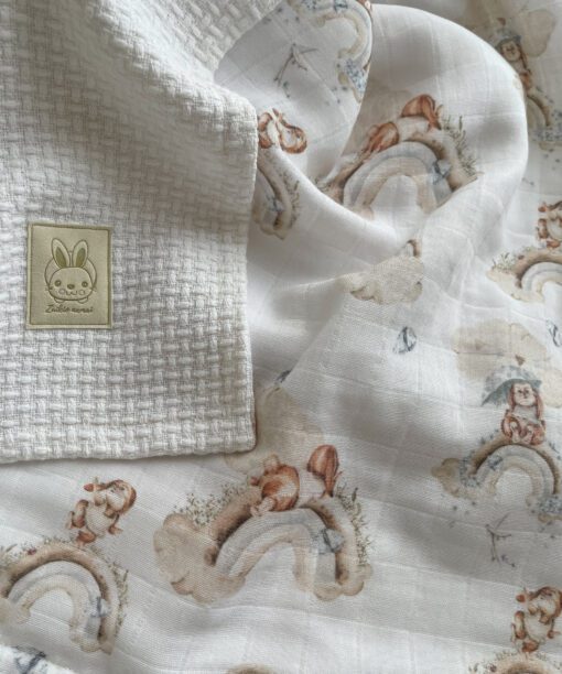 medvilninis pledukas kūdikiui