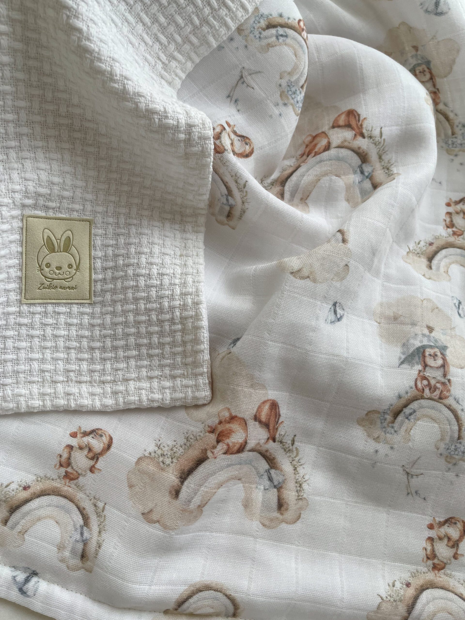 medvilninis pledukas kūdikiui