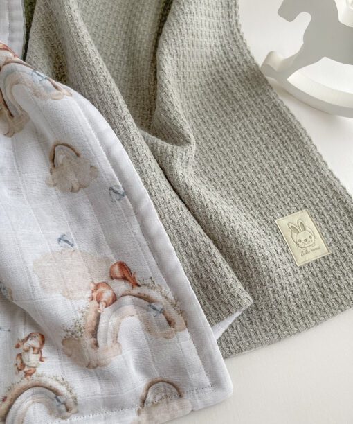 medvilninis pledukas kūdikiui