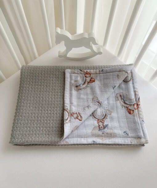 medvilninis pledukas kūdikiui