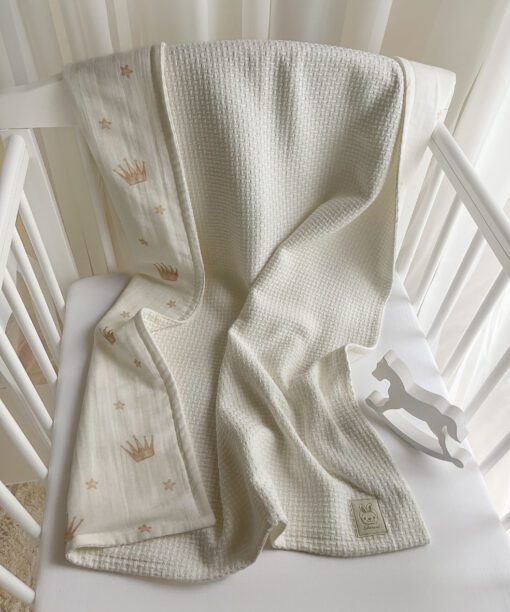 medvilninis pledukas kūdikiui