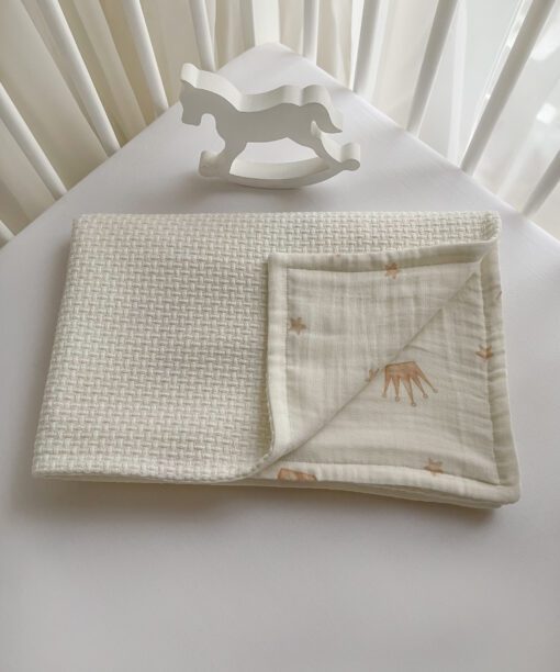 medvilninis pledukas kūdikiui