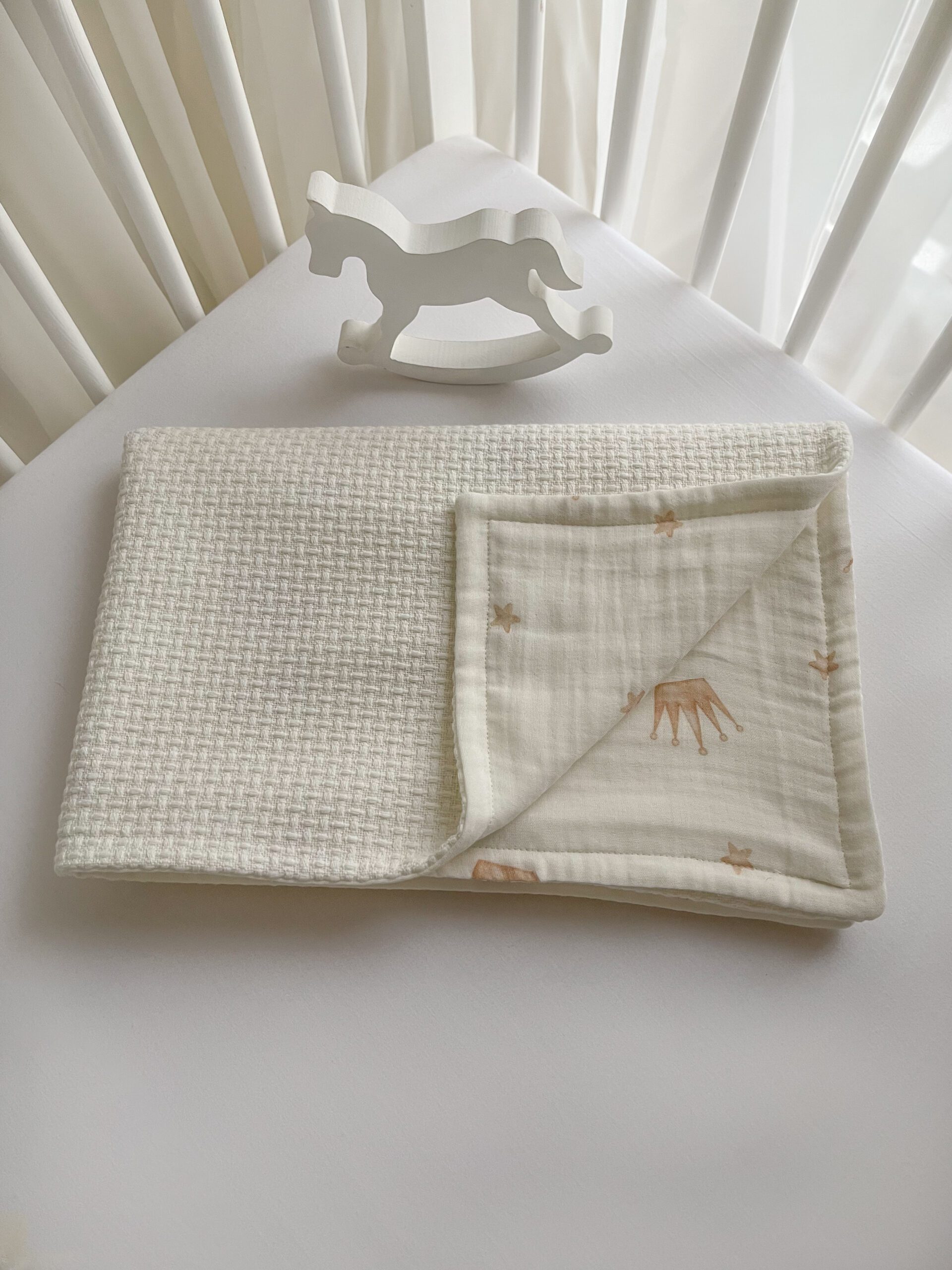 medvilninis pledukas kūdikiui