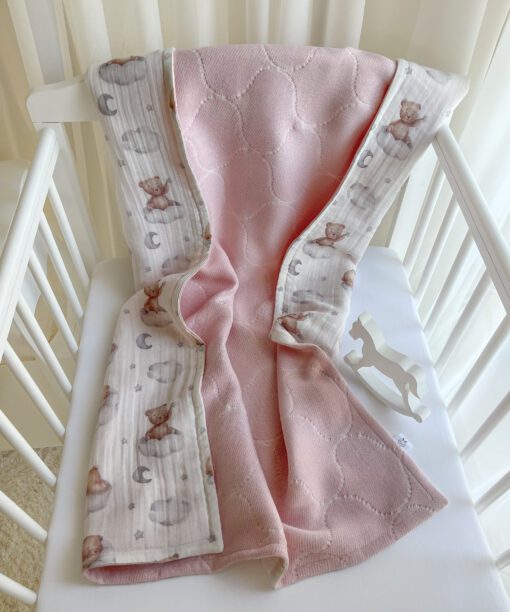 medvilninis pledukas kūdikiui