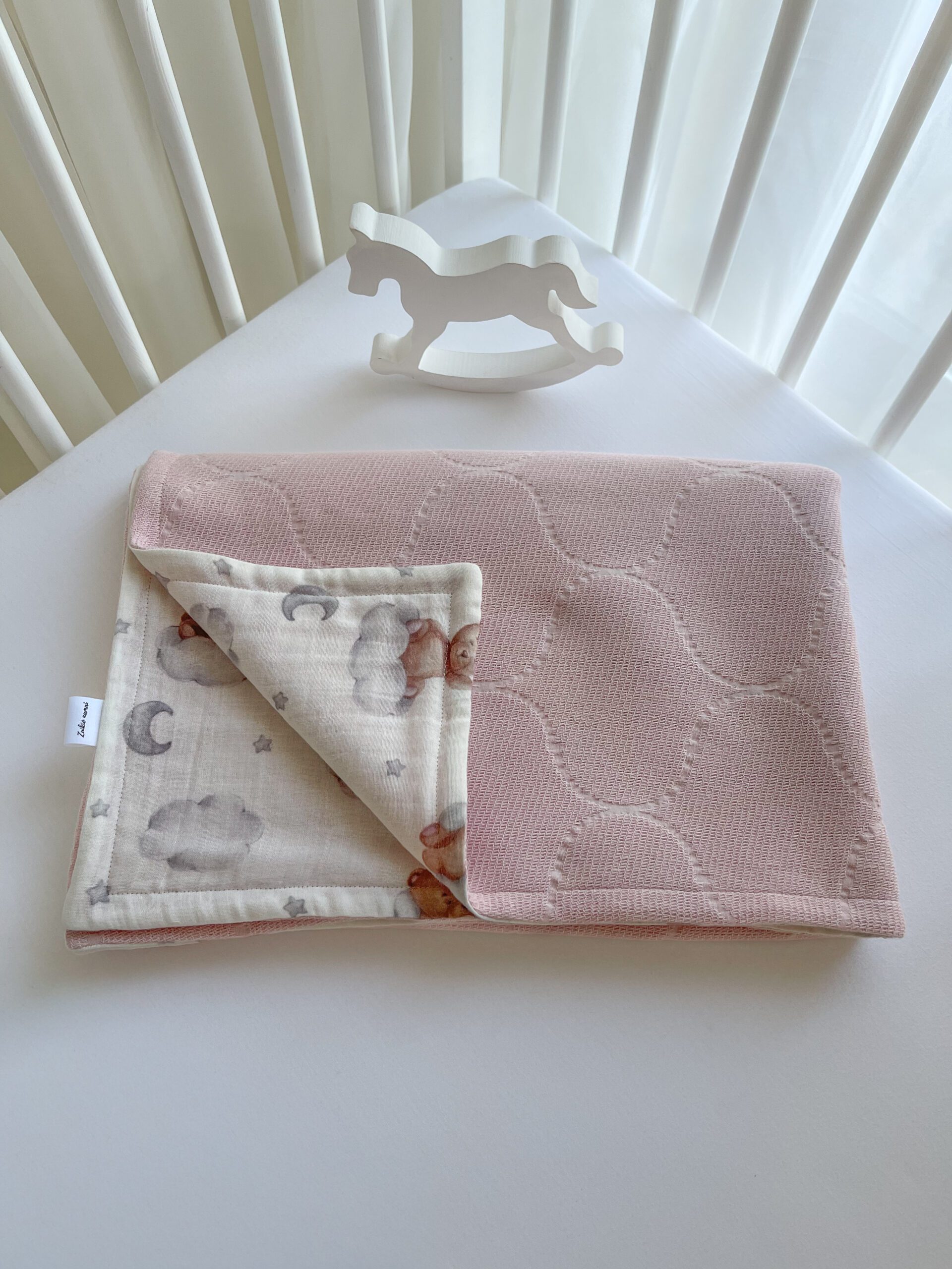 medvilninis pledukas kūdikiui